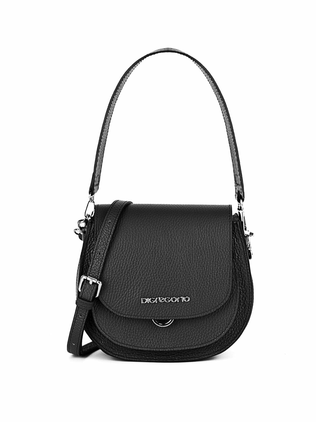 фото Сумка Di Gregorio 3712 vitello nero