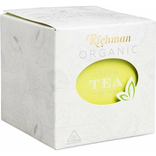 Чай зеленый Richman Green Tea FBOP 20*2г 2уп