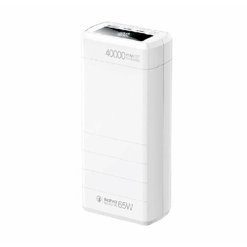 Внешний аккумуляторповербанкPower bank 40000mAh 65W PD QC белый 569900₽