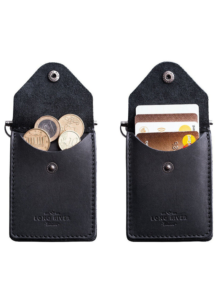 Зажим для купюр Long River, черный — фото 1