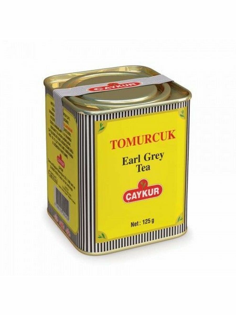 TOMURCUK "EARL GREY" чёрный чай заварной 125 гр - фотография № 1