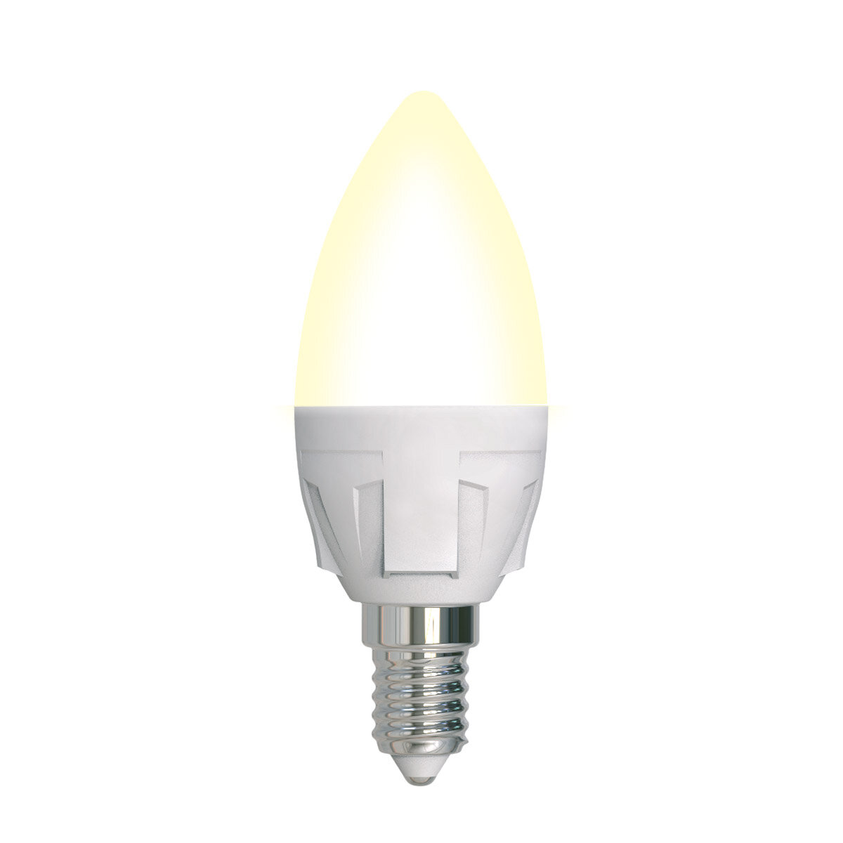 Лампа светодиодная диммируемаяLED-C37 7W-3000K-E14-FR-DIM PLP01WH UL-00004296