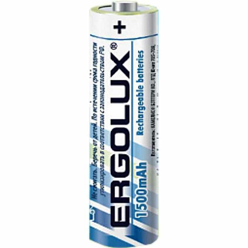 Батарейки Ergolux Ni-MH Rechargeable АА 2шт - фото №6