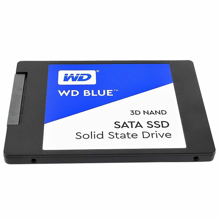 жесткий диск SSD 250ГБ, 2.5", SATA III, Western Digital Blue 3D, WDS250G2B0A - фото №18