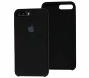 Apple iPhone 8 Plus / 7 plus, 7+, 8+, под оригинальный чёрный чехол, эпл айфон 8 плюс , 7 плюс Silicone case, замша