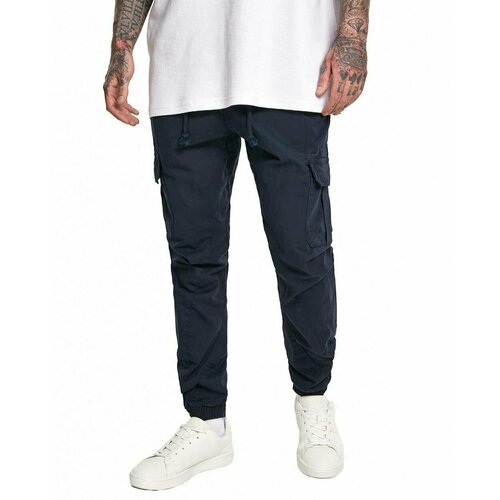 фото Брюки urban classics, размер s, синий