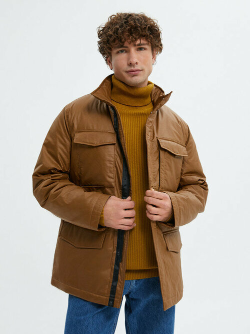 Куртка FINN FLARE, размер XL, коричневый