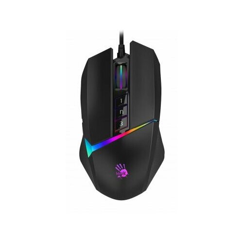 Мышь A4Tech Bloody W60 Max черный оптическая 10000dpi USB 10but 341600₽