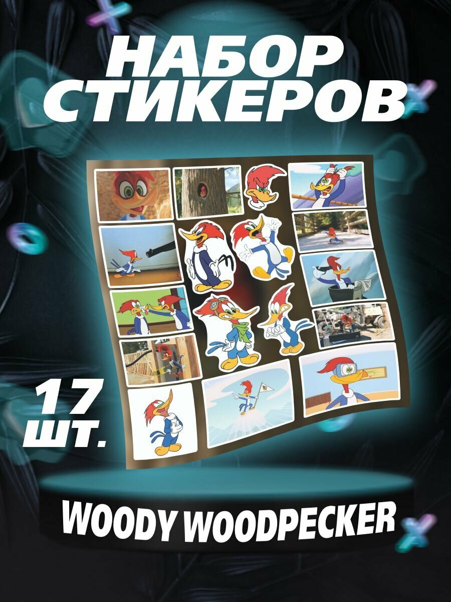 Стикеры Woody Woodpecker