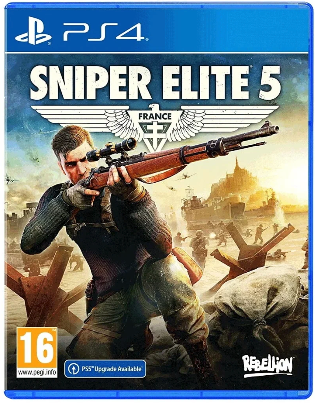 Игра Sniper Elite 5 для PS4 (диск, русские субтитры)