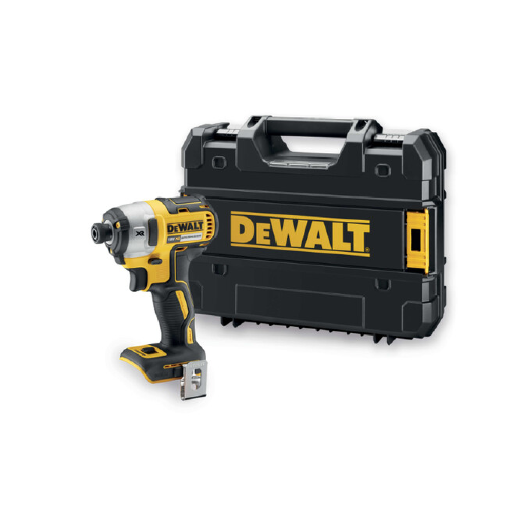 Аккумуляторный импульсный шуруповерт DEWALT DCF887NT, кейс TSTAK, 18 В, XR без аккумулятора и ЗУ