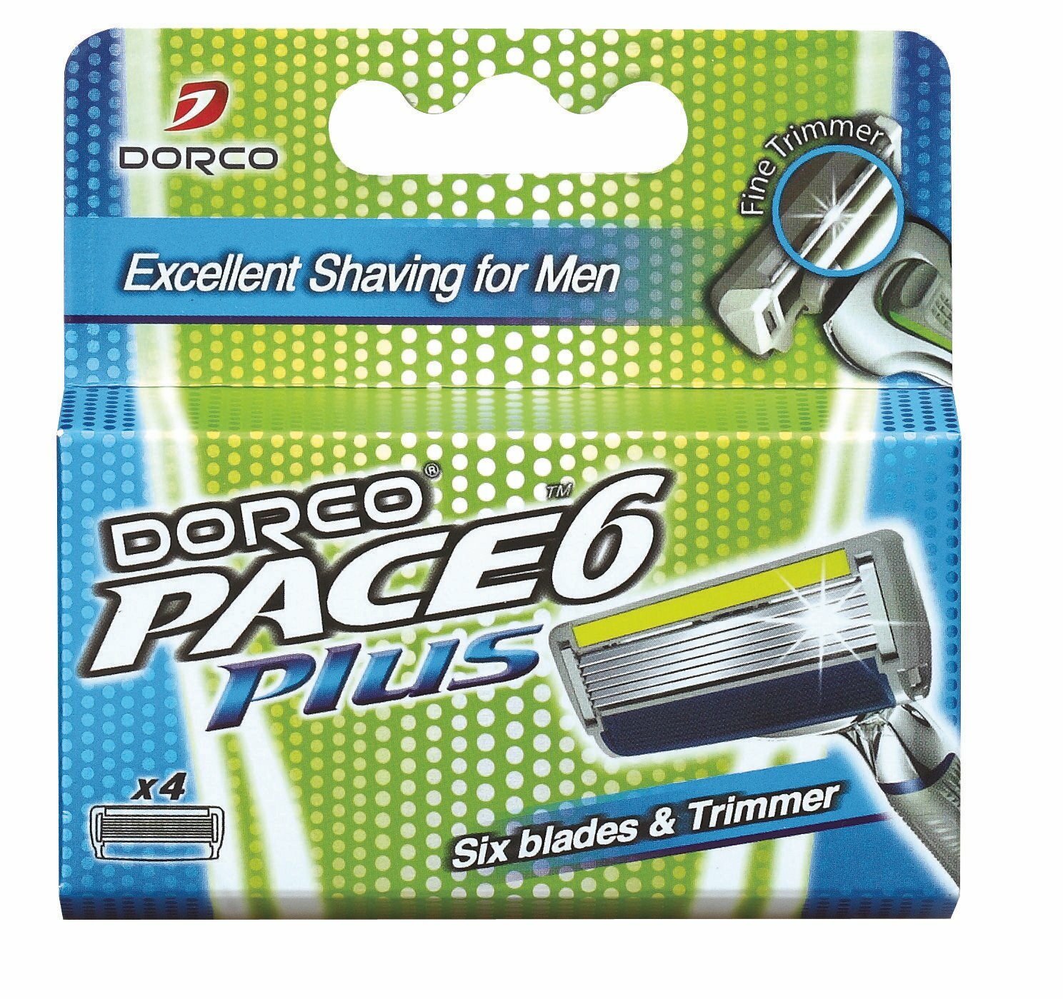 Сменные кассеты для бритья Dorco Pace 6 & Trimmer