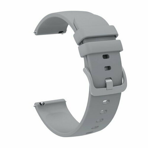 Ремешок для смарт-часов 205 мм силикон серый 265₽