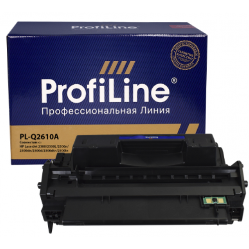 profiline тонер Q2610A ProfiLine совместимый черный тонер-картридж для HP LaserJet 2300 (6 000стр)
