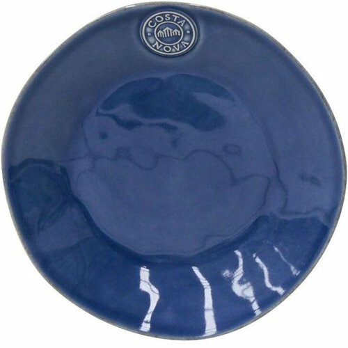 Тарелка закусочная Nova 21 см, материал керамика, цвет синий, Costa Nova, Португалия, NOP216-03107F