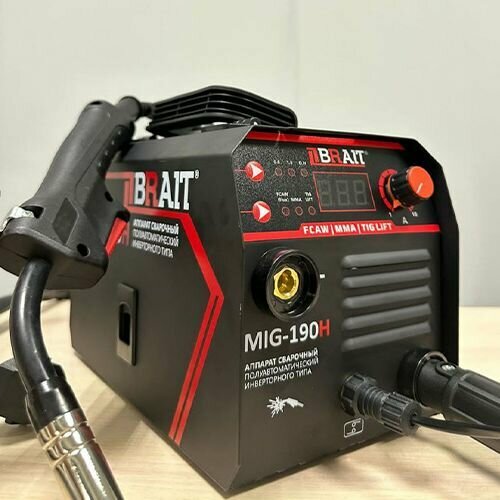 Полуавтоматический сварочный аппарат инверторного типа Brait MIG-190H подарок на день рождения мужчине любимому папе дедушке парню 945000₽