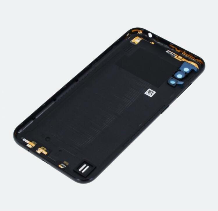 Задняя крышка для Samsung Galaxy A01 (A015F) Черный — фото 7