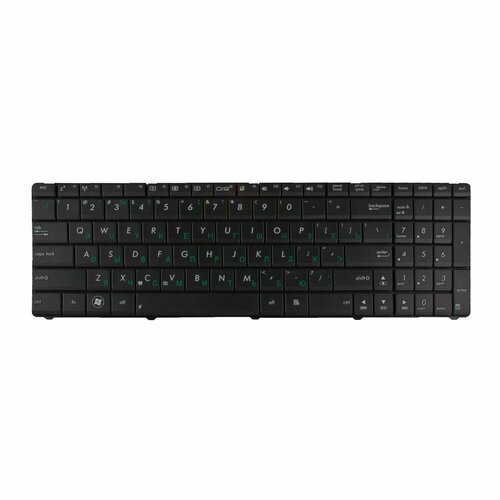 клавиатура для ноутбука asus f3 x53 черная 28pin Клавиатура (keyboard) для ноутбука Asus X53, X53C, X53T, черная