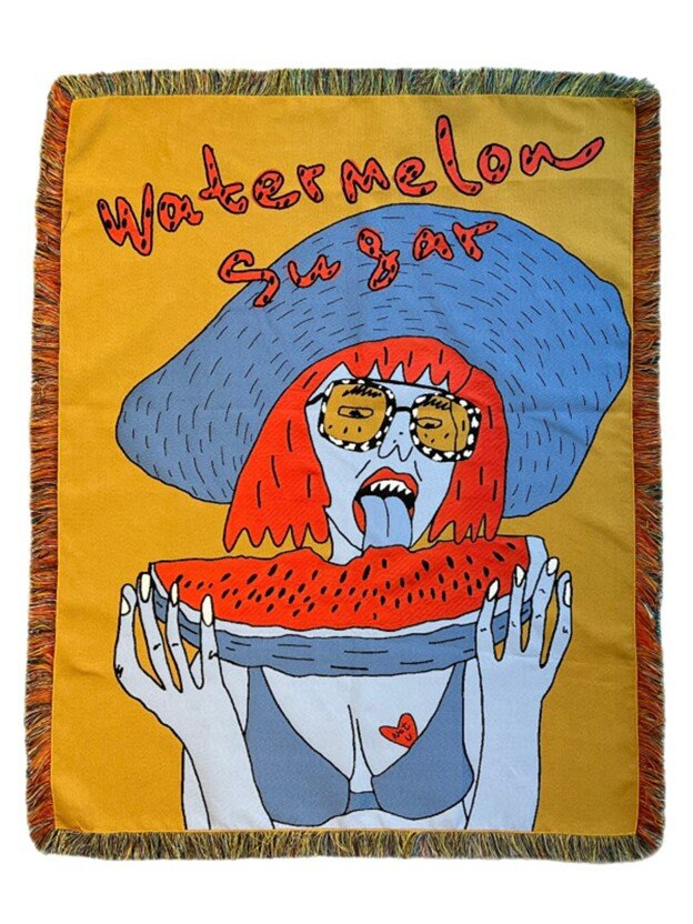 Плед "Watermelon sugar" 110 x 130 cм