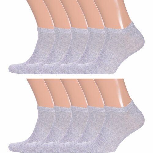 фото Носки красная ветка, 10 пар, размер 27, серый