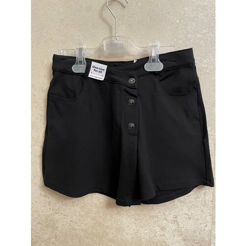 фото Юбка-шорты, размер 152, черный италия