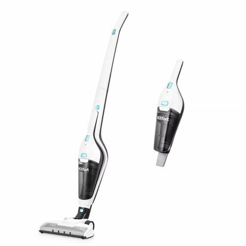 Пылесос Kitfort КТ-5161-2 вертикальный беспроводной 12060 Вт 05 л белый 1941300₽