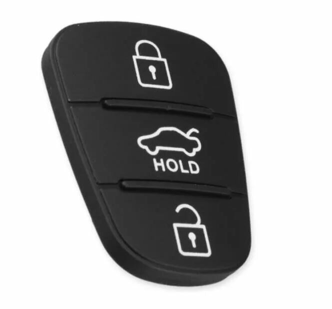 Кнопки для корпуса ключа зажигания KIA/Hyundai (3 кнопки, HOLD)