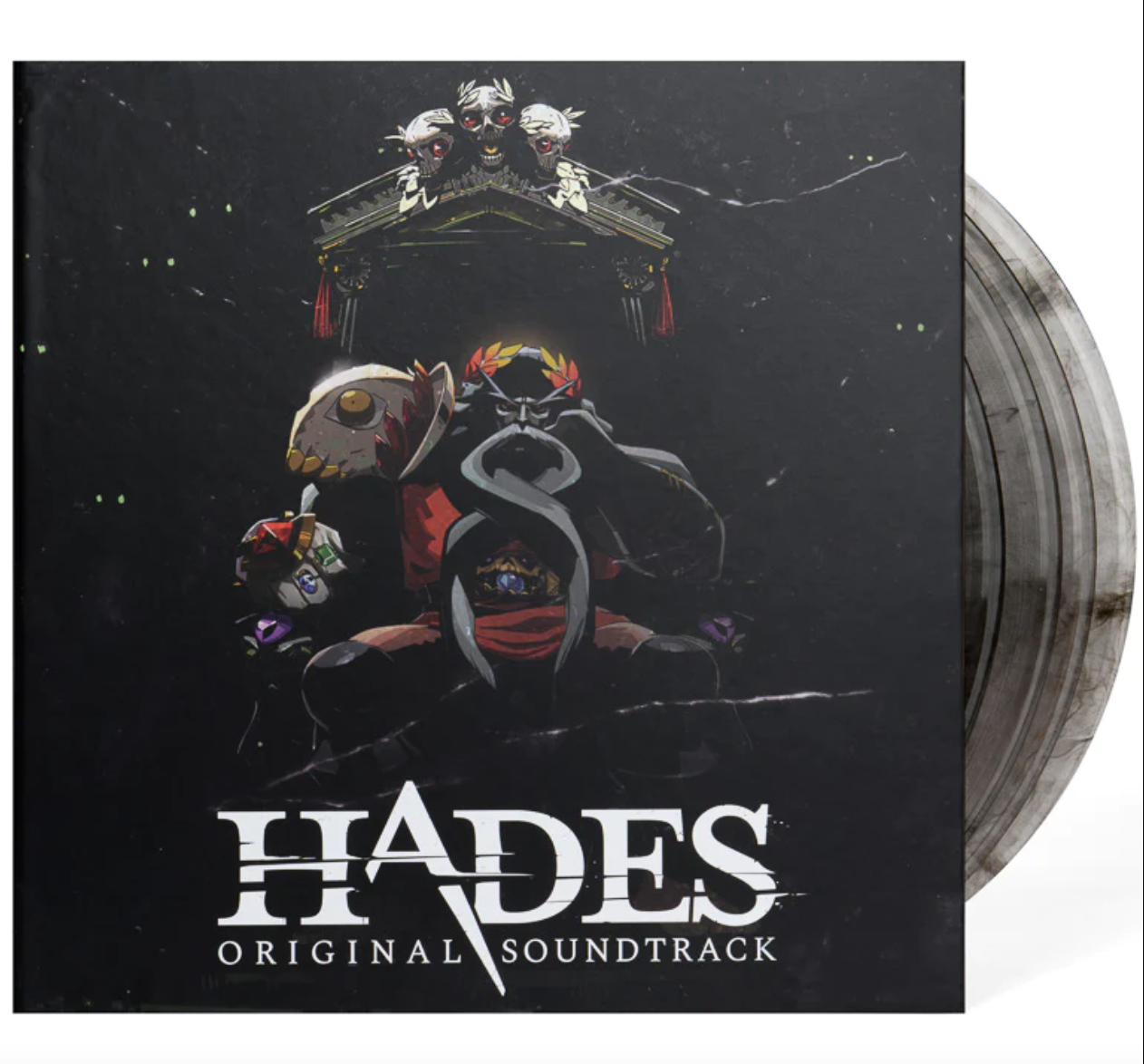 Hades OST 4LP Box-Set (Clear with Black Smoke USA Limited) Цвет: Прозрачная с Черным Дымом, Виниловая Пластинка