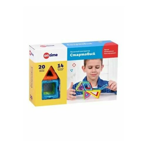 Магнитный конструктор Стартовый 20 деталей