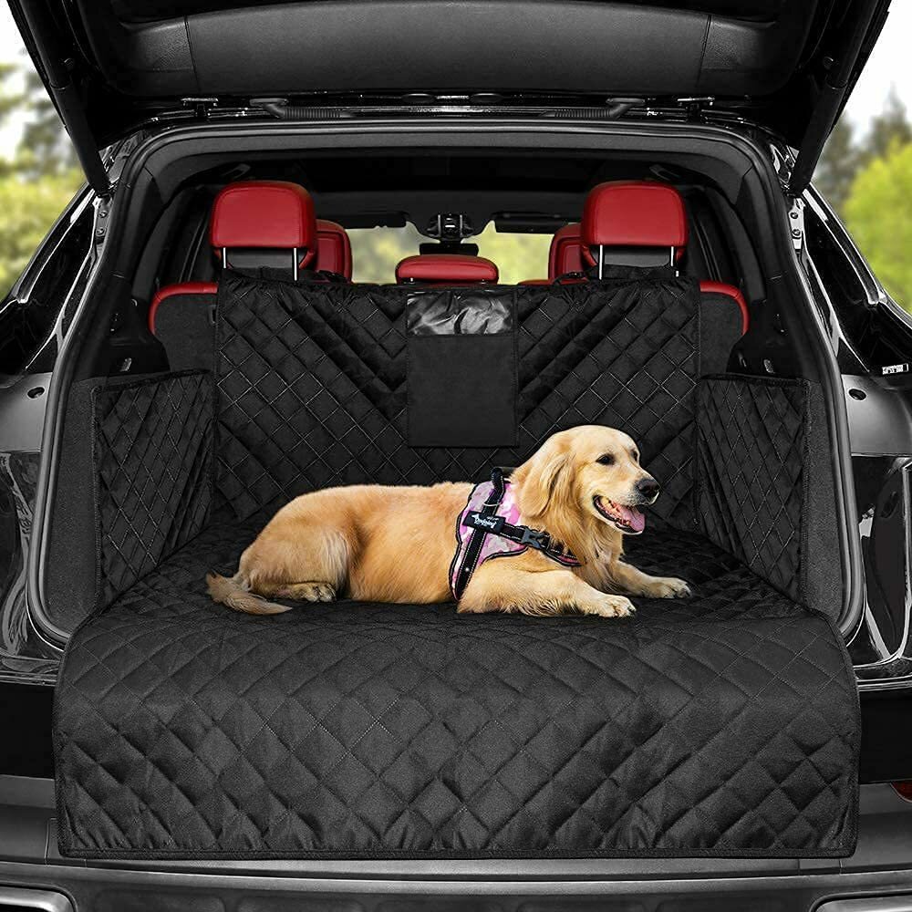 Автомобильный защитный чехол 185*105 ( гамак автогамак ) в багажник автомобиля с водонепроницаемым покрытием для перевозки собак домашних животных.