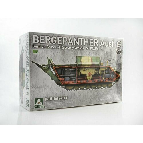 Сборная модель Bergepanther Ausf. G Full Interior сборная модель revell sturmpanzer 38 t grille ausf m 03315 1 72