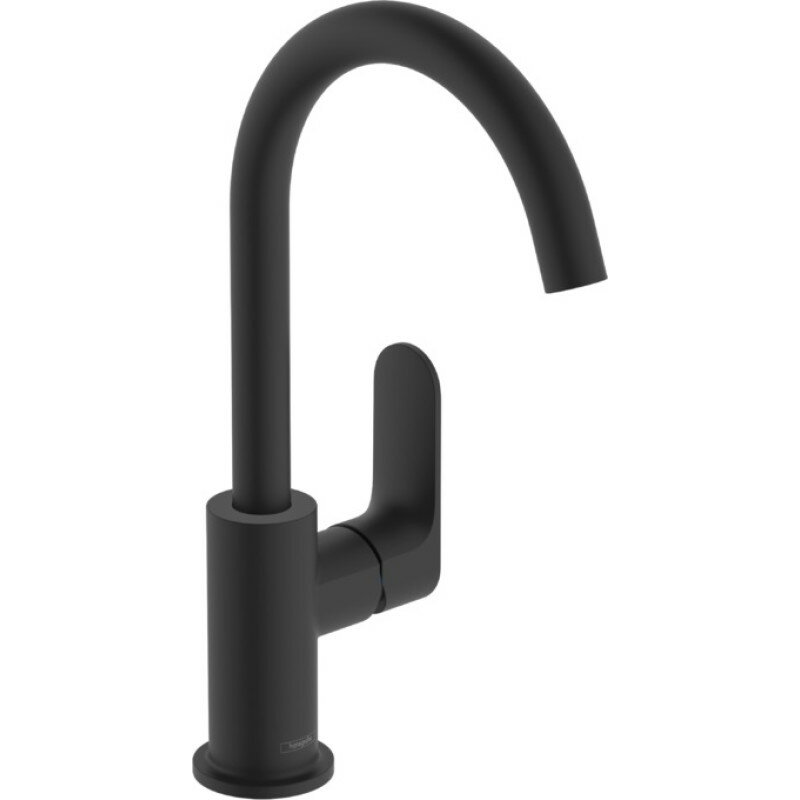 Смеситель для раковины Hansgrohe Rebris S 72536670 цвет черный матовый