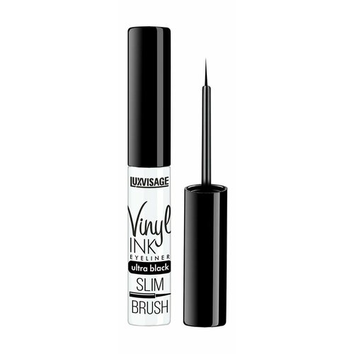 Жидкая подводка для глаз с глянцевым финишем Luxvisage Vinyl Ink Eyeliner