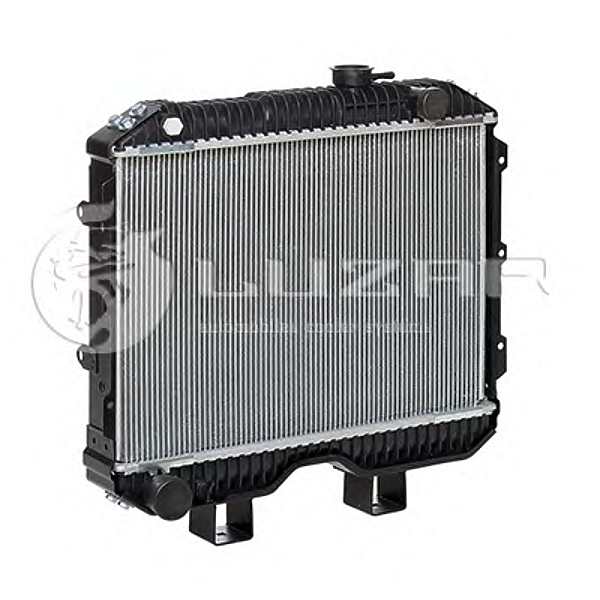 LUZAR LRC0347B (31511301010 / 374100130101004 / 37411301010) радиатор охл. для а / м уаз 3151, 3741 с двиг. умз-417 (паяный,