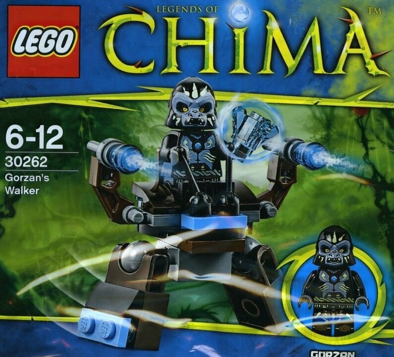 Конструктор LEGO Legends of Chima 30262 Шагоход Горзана