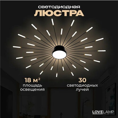 Люстра светодиодная потолочная 