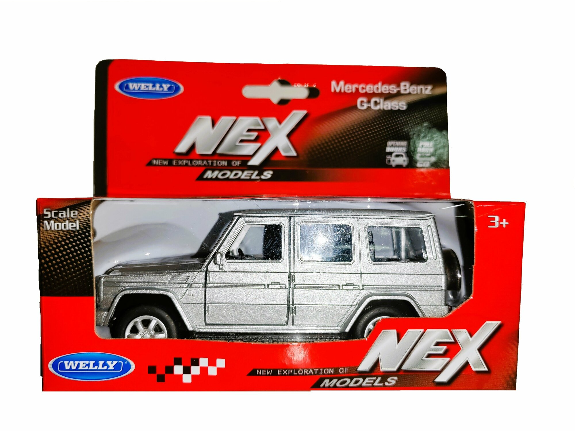 Машинка Welly Mercedes-Benz G-Class 1:38 43689W