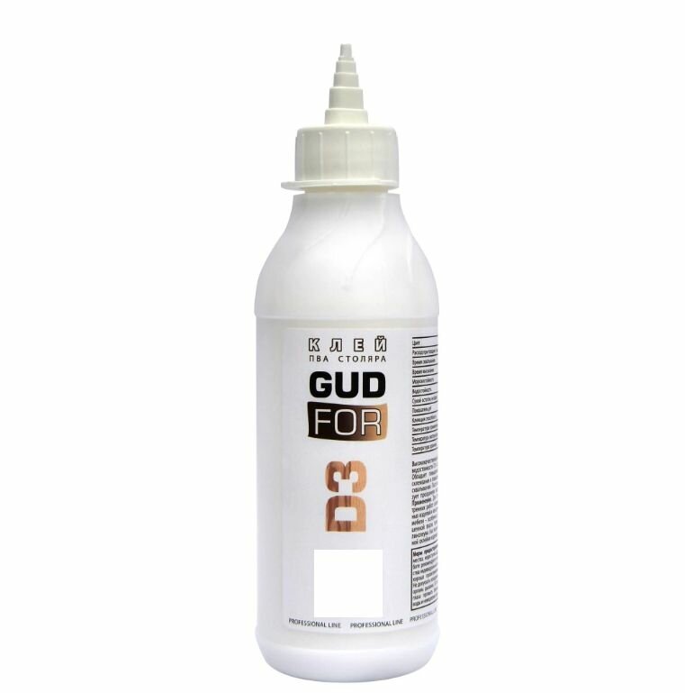 Клей ПВА столяра GUDFOR D3 250 г