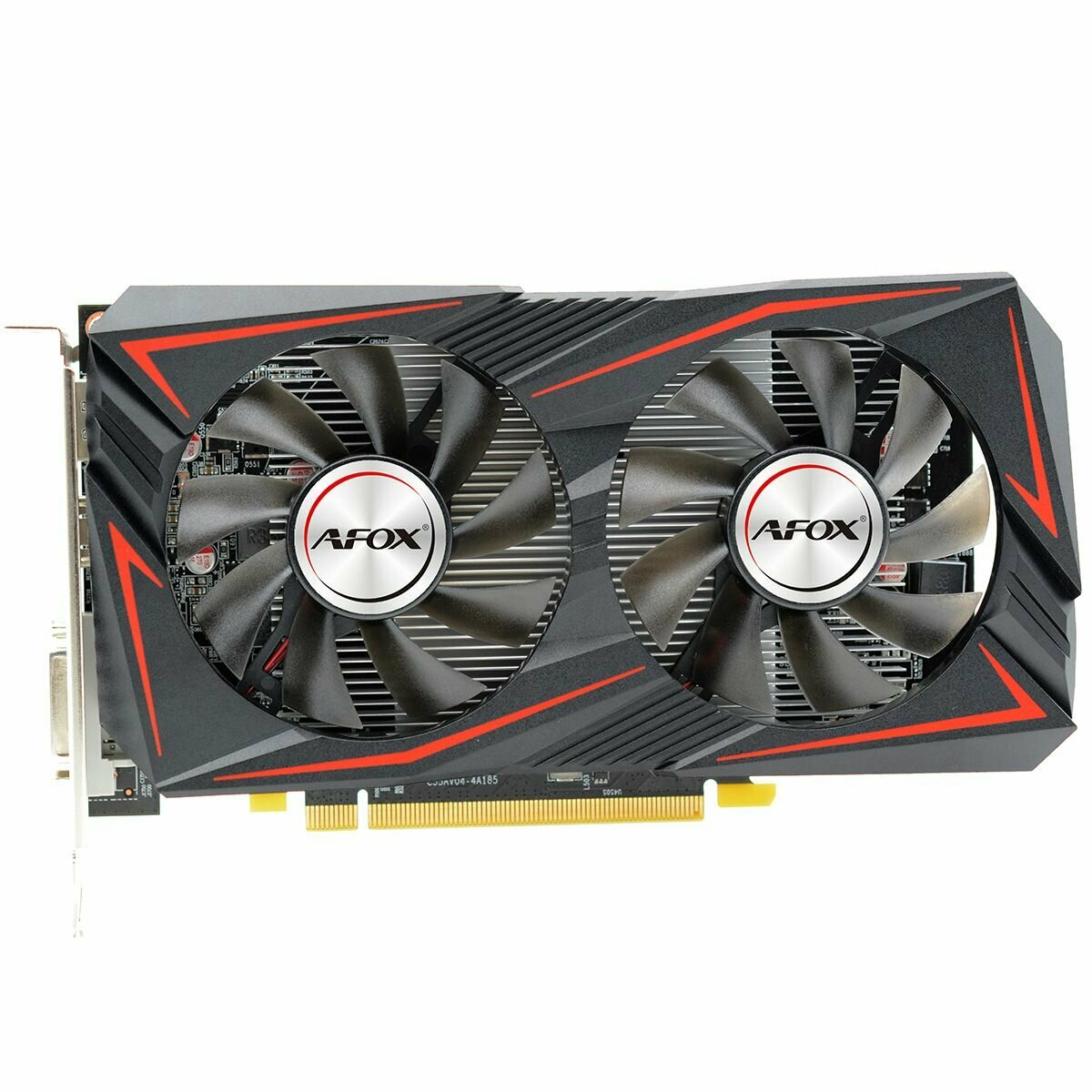 Видеокарта Afox RX550 4GB GDDR5 128bit DVI DP HDMI 2FAN RTL — фото 1