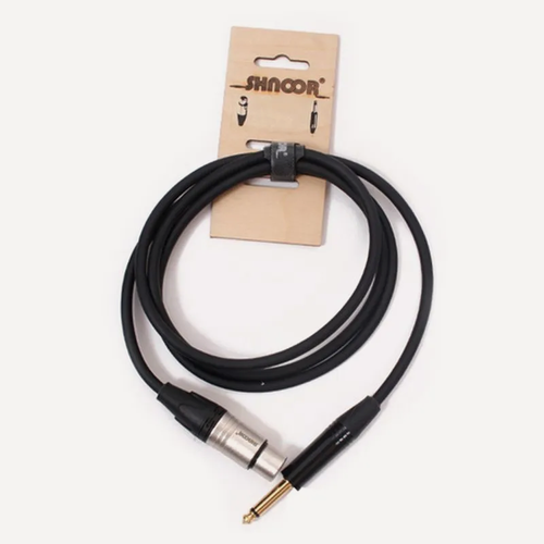 Изображение товара Аудио кабель XLR - 6.35мм Jack SHNOOR MC226-XMJS-5m /акустический аудио кабель, музыкальный кабель