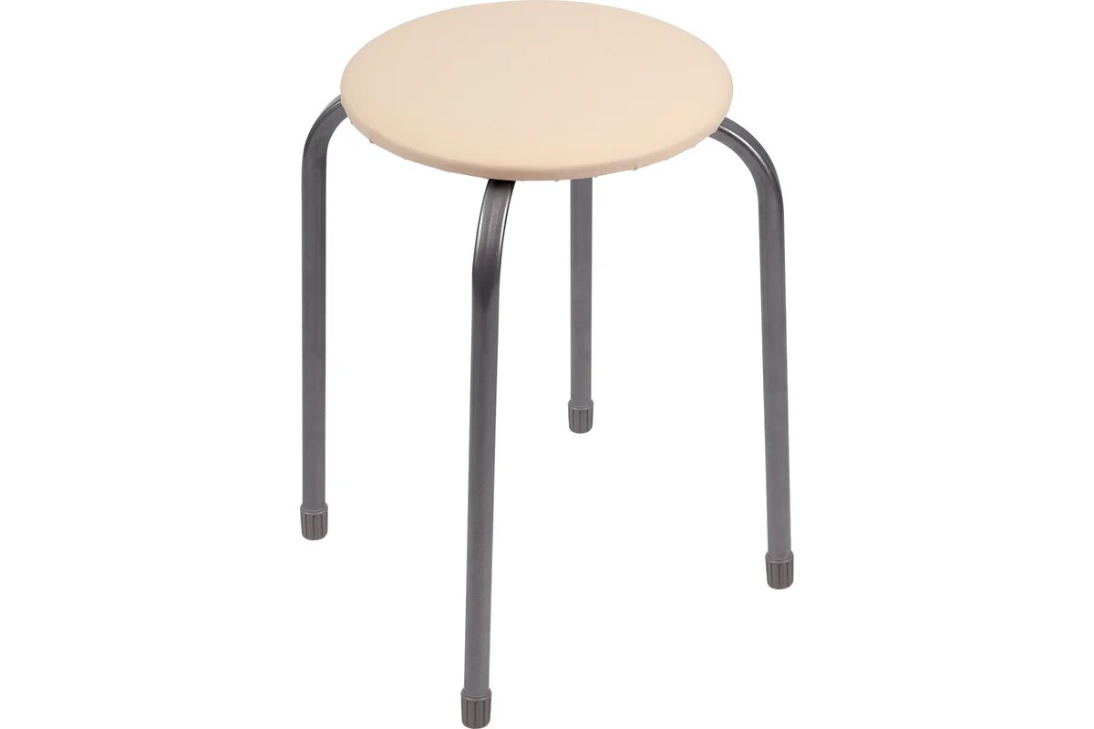 Nika НИКА Табурет "Эконом" ТБ3 ТБ3/СЛ слоновая кость