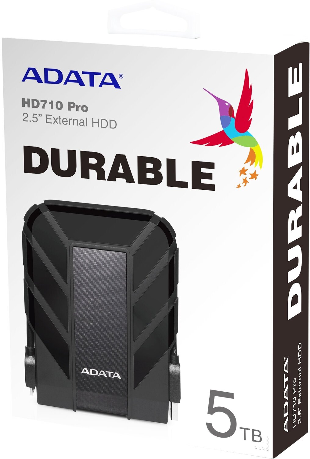 Внешний диск HDD 2.5'' ADATA 5TB HD710 Pro USB 3.1 черный - фото №4