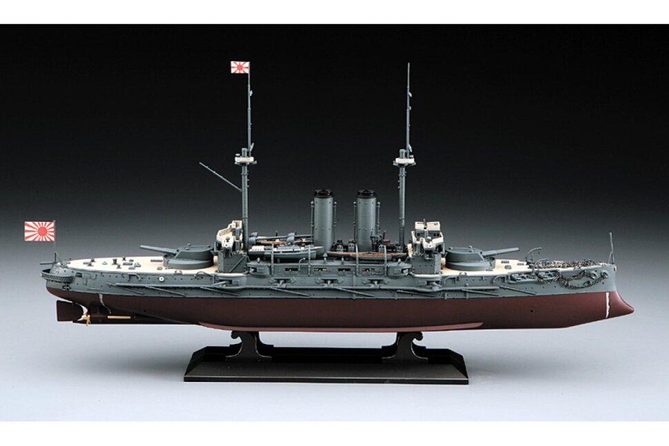 Спирали Внутриматочные Сборная модель Броненосец ВМС Японии MIKASA (1/350) 40021 Hasegawa