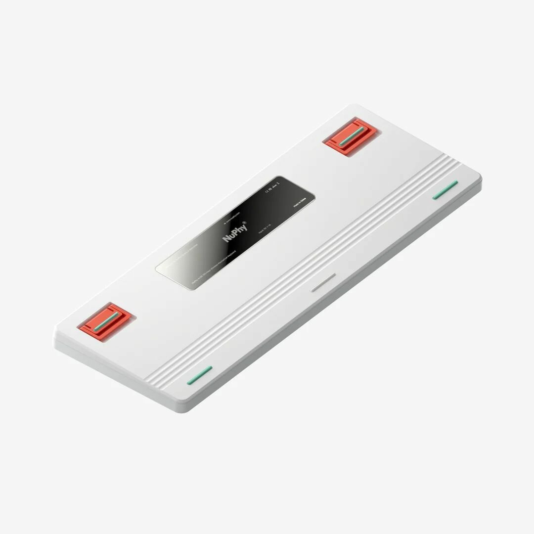 Клавиатура беспроводная механическая Nuphy AIR96, low profile gateron 2.0, Daisy Switch, Bluetooth, RGB подсветка, 4000мАч, Белый AIR96-W-22 - фото №3