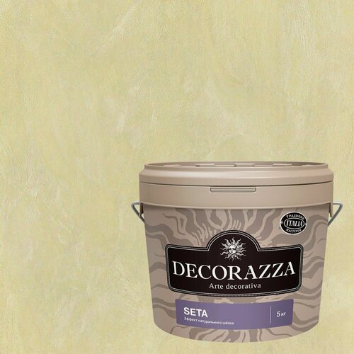 Изображение товара Декоративная штукатурка с эффектом натурального шелка Decorazza Seta (5кг) ST 11-05