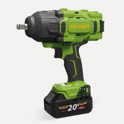 Изображение товара Гайковерт Аккумуляторный Procraft PWA80, 1600 Hm, Квадрат 1/2 (без АКБ И ЗУ) коробка