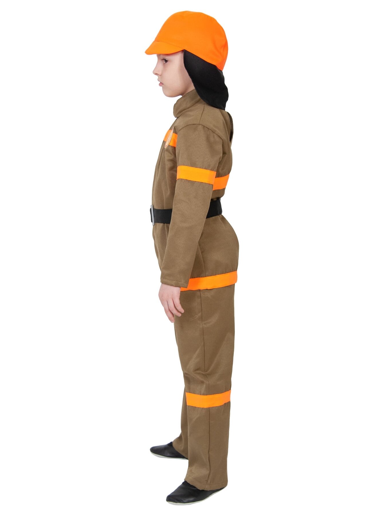 Костюм Пожарный 5116 M для мальчика 7-8 лет, размер 128-134см — фото 1