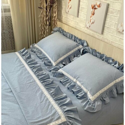 Комплект постельного белья 2-спальный ЛЕН