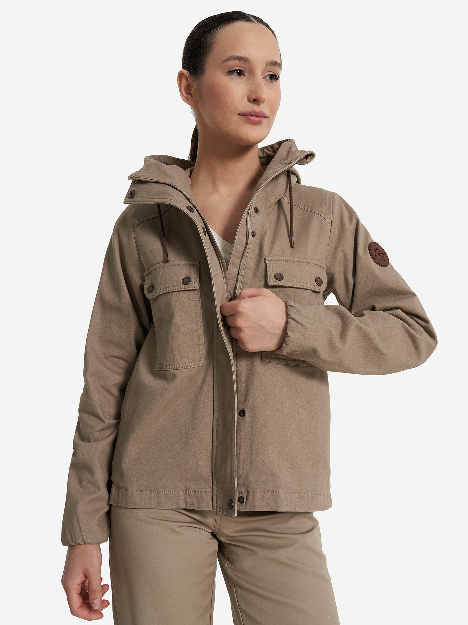 Куртка CORDILLERO Travel Female Jacket, размер 50, кофейный