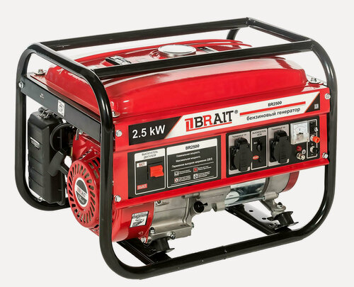 Изображение товара Генератор бензиновый BRAIT BR2500 02.01.056.047